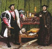 Double Portrait of Jean de Dinteville and Georges de Selve Hans Holbein